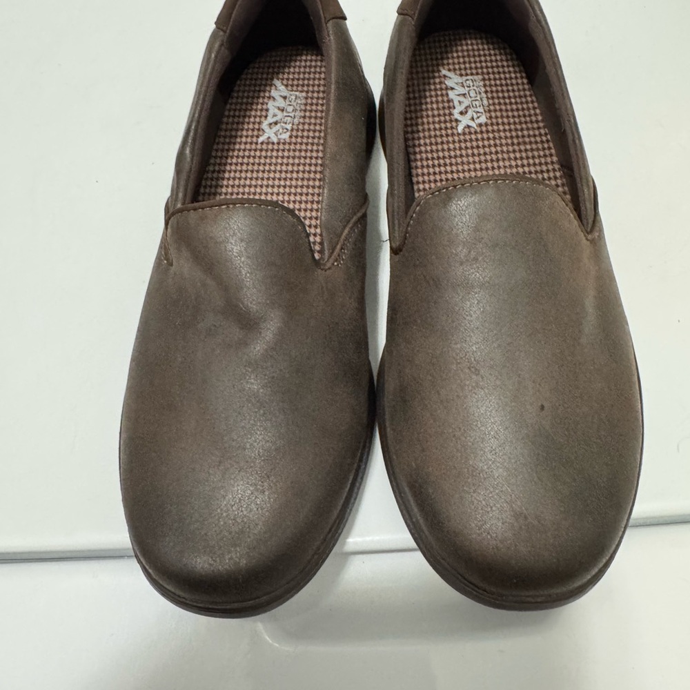 Women’s Brown Slip-On Shoes sketchers brand